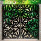 3D Laser Cut Decorative Leaf Pattern Metal Back Yard Gate| Gorgeous Fabricated Metal Yard Side Gate | Made in Canada – Model # 290-Taimco