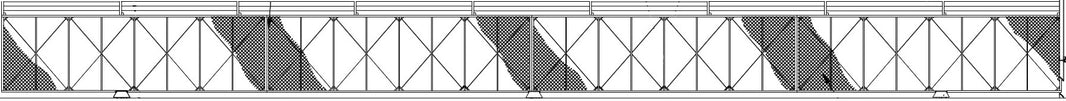 Box Frame Roller Gate (Manual Operation) - Chain Link Model BFRGMOCL747