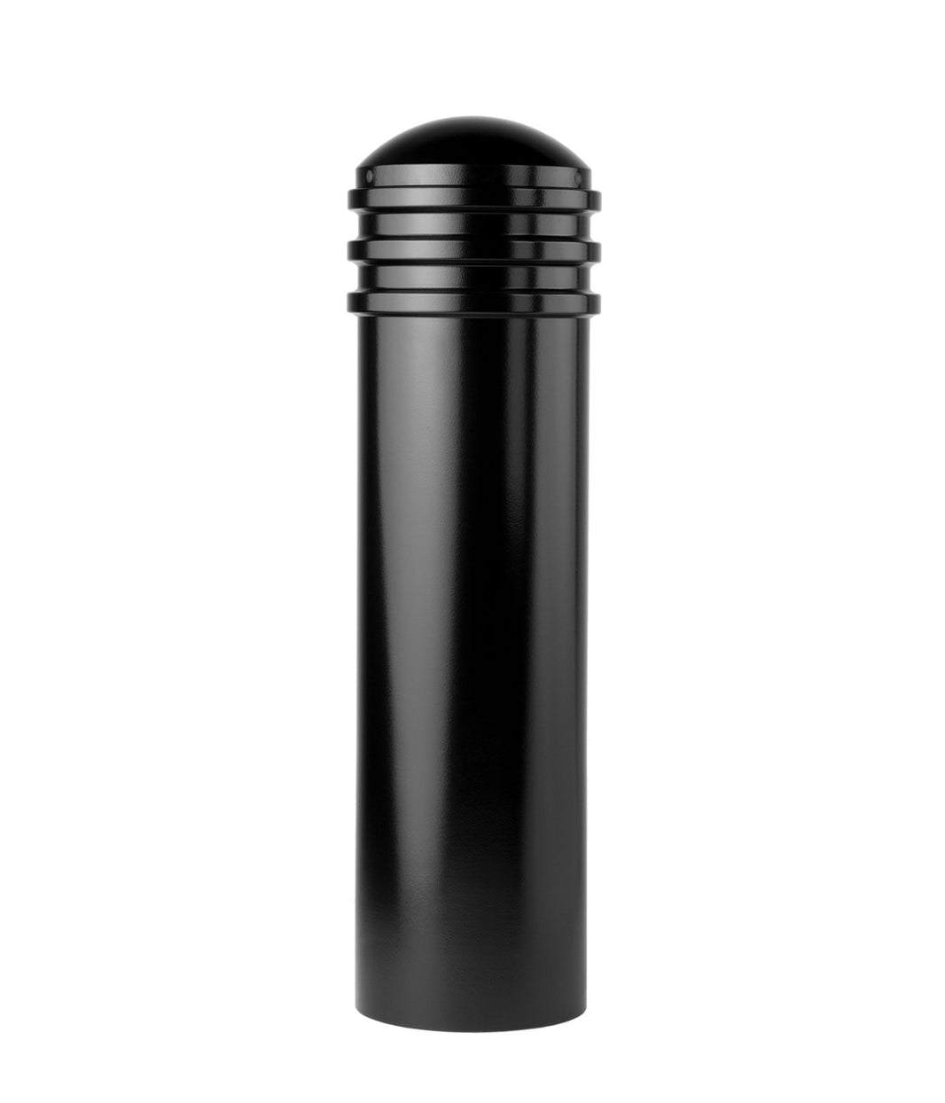 Metal Rings Decorative Bollard Simple Design - Powder Coted - Model BOLL25455