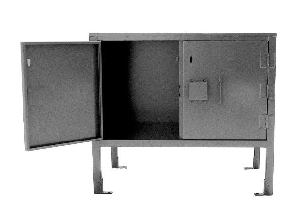 24 Cu.Ft Steel Animals Resistant Food Locker Two Door Model BRFL24-2
