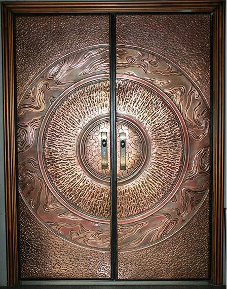 Danterry's  Handcraft Copper Skin Door | Model # C3DC 1090