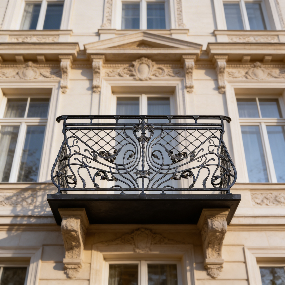 Opera Balcony Railing Wrought Iron Balcony Railing Aphrodite Juliet Design - Railing Balcony