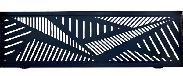 Fracture Lines – Plasma-Cut Geometric Steel Driveway Gate Model # DWG159
