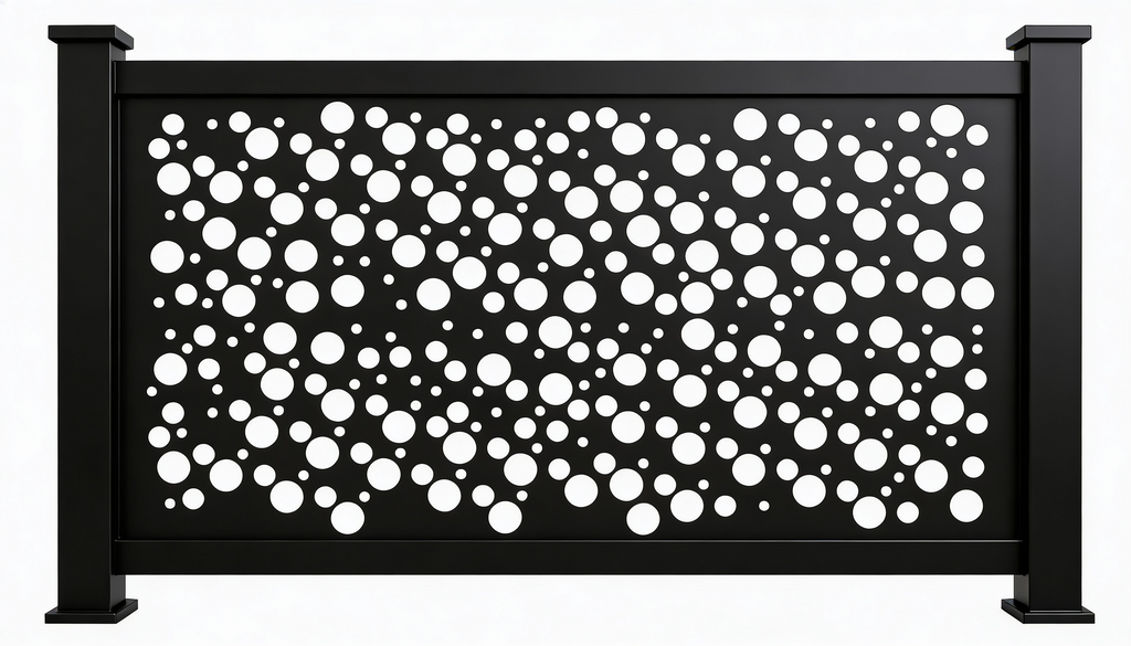 Modern Geometric Diamond‑Pattern Plasma‑Cut Steel Gate | Contemporary