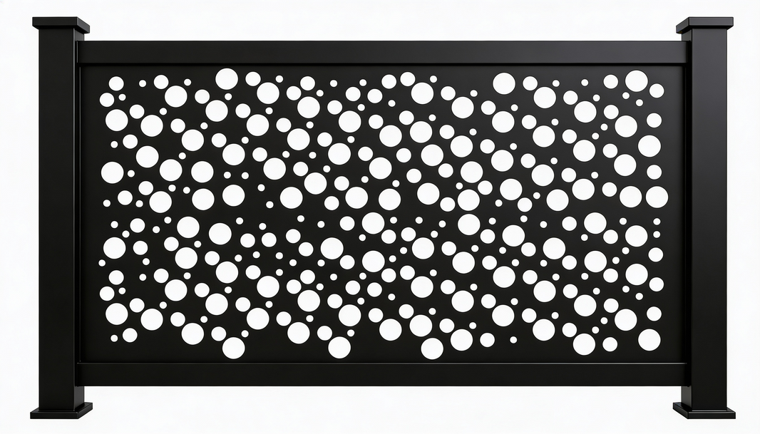 Modern Geometric Diamond‑Pattern Plasma‑Cut Steel Gate | Contemporary Metal Entrance Design Model # LFP936