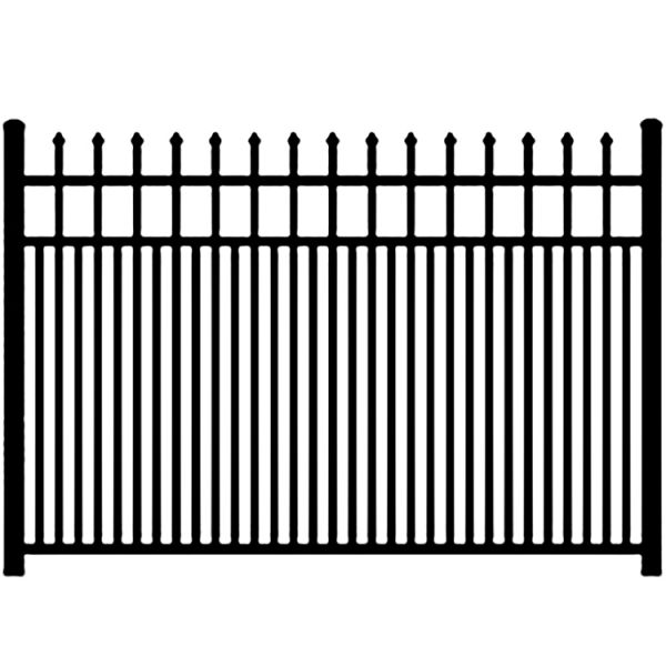 Ornamental Aluminum Finials Fence Panel - Model # FP949