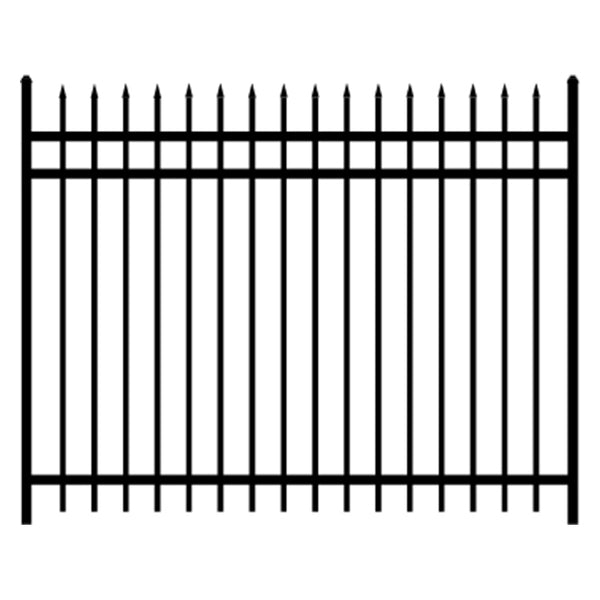 Traditional Spartan Style Steel Fence Panel – Model # FP967