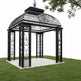 Luxury ornamental square pavilion designed for gardens and events