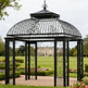 Luxury ornamental square pavilion designed for gardens and events