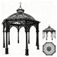 Luxury ornamental pergola designed for gardens and events