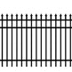 Ornamental Aluminum Finials Fence Panel - Model # FP912-Taimco