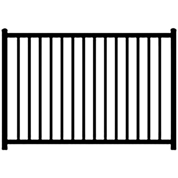 Simple Aluminum Fence Section Panel – Model # FP945