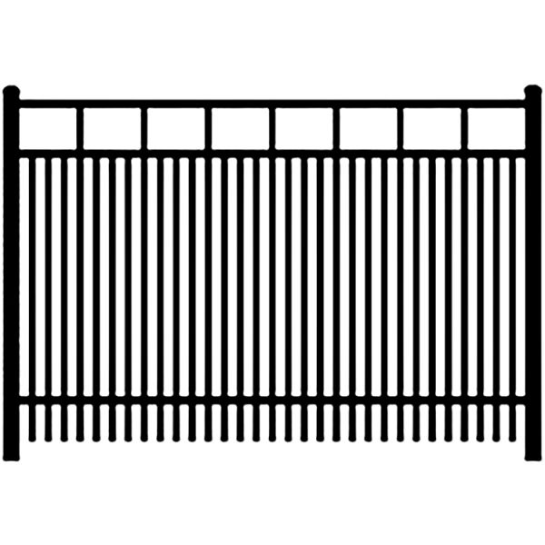 Carolina Aluminum Fence Section Panel – Model # FP947
