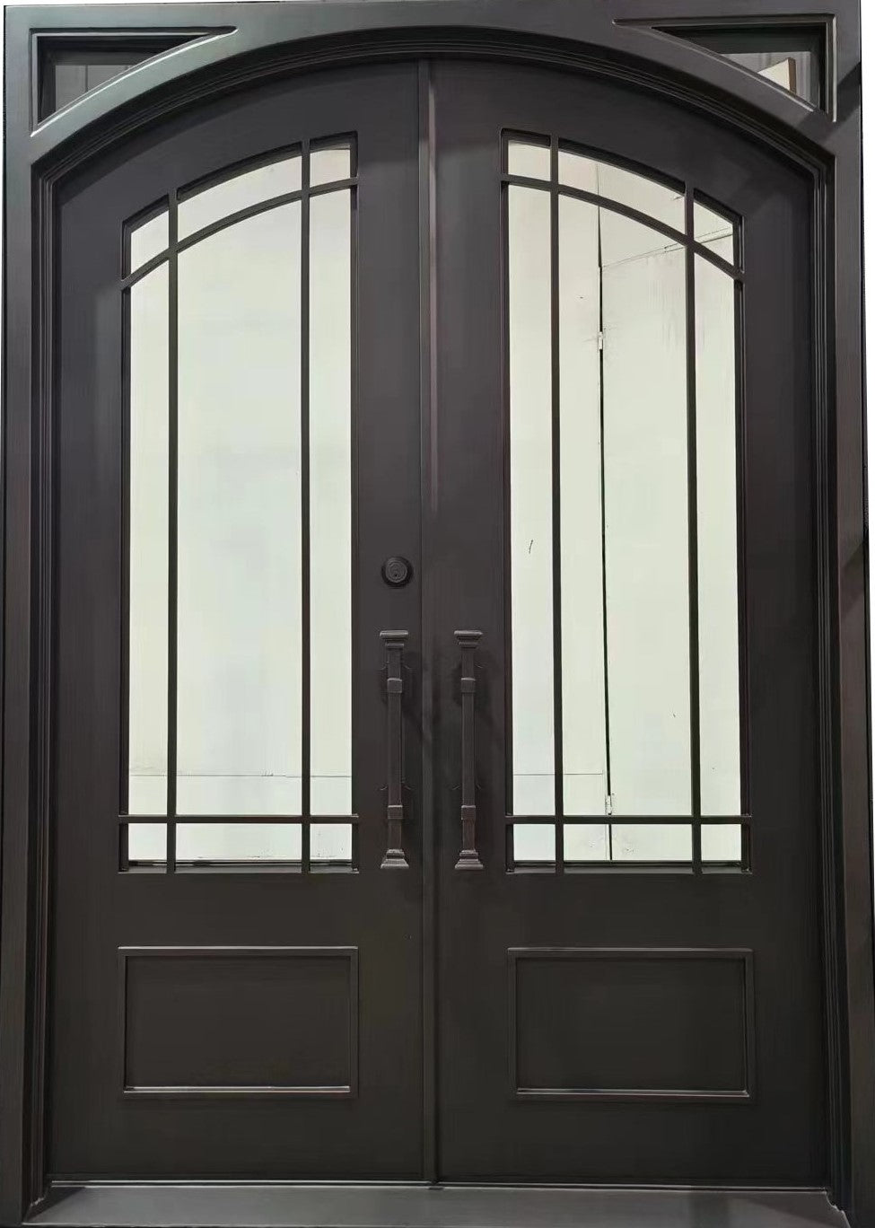 Iron Vatican Iron Door | Square Top With kickplate | Model # IWD 944