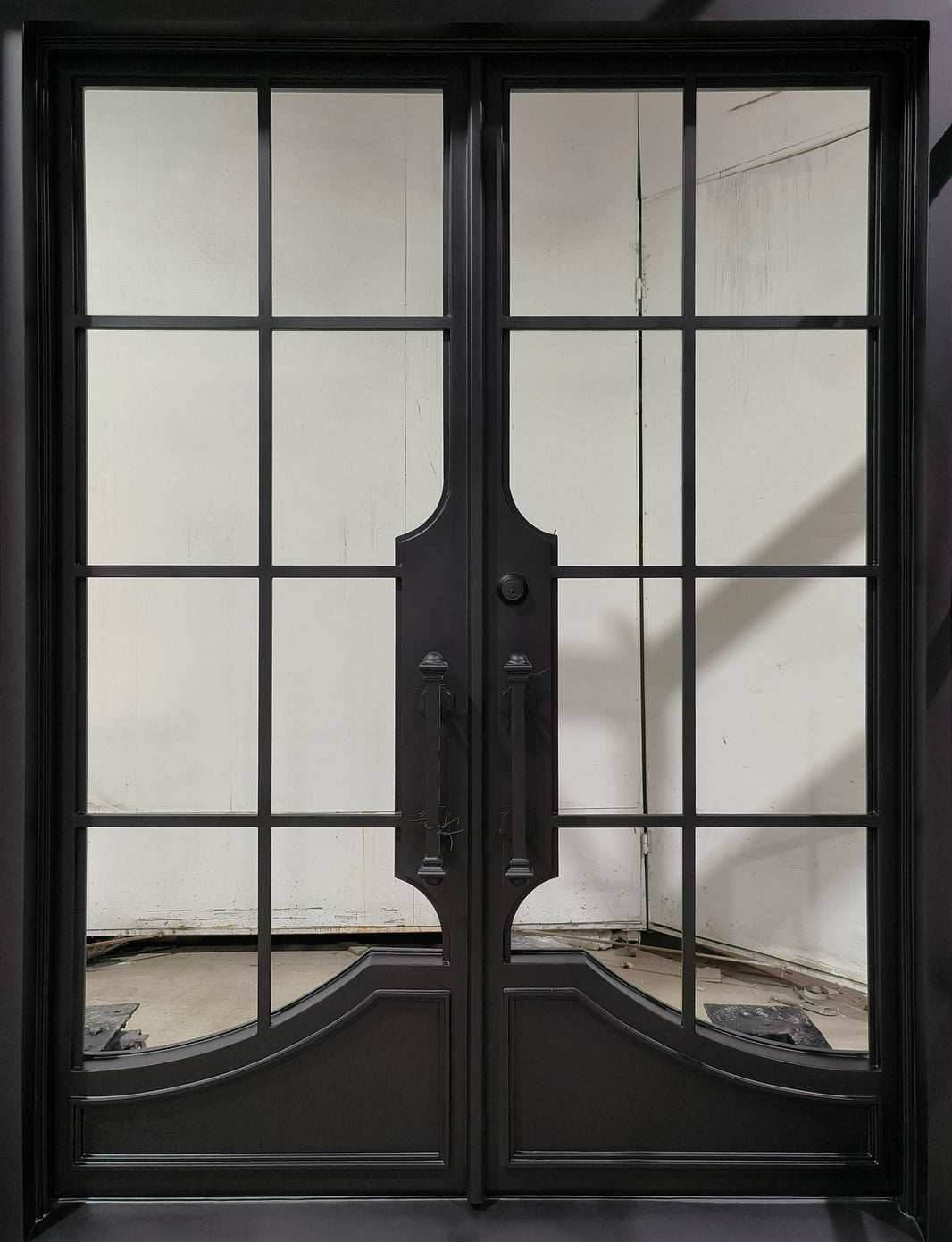French Simple iron door Design | Square Top With kickplate | Model # IWD 1010