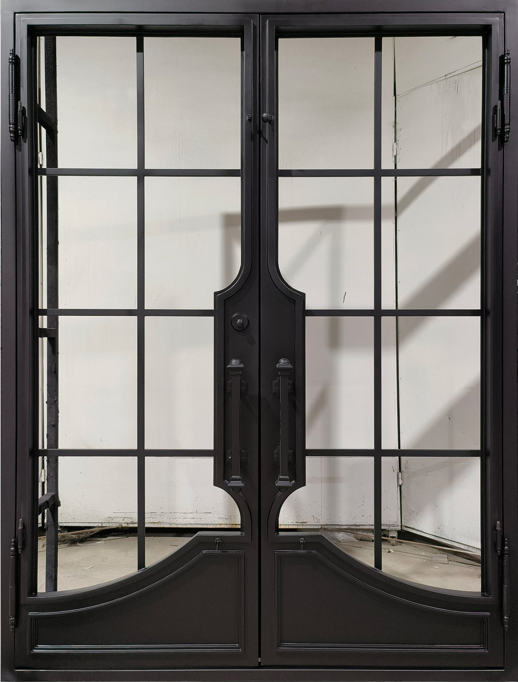 French Simple iron door Design | Square Top With kickplate | Model # IWD 1010