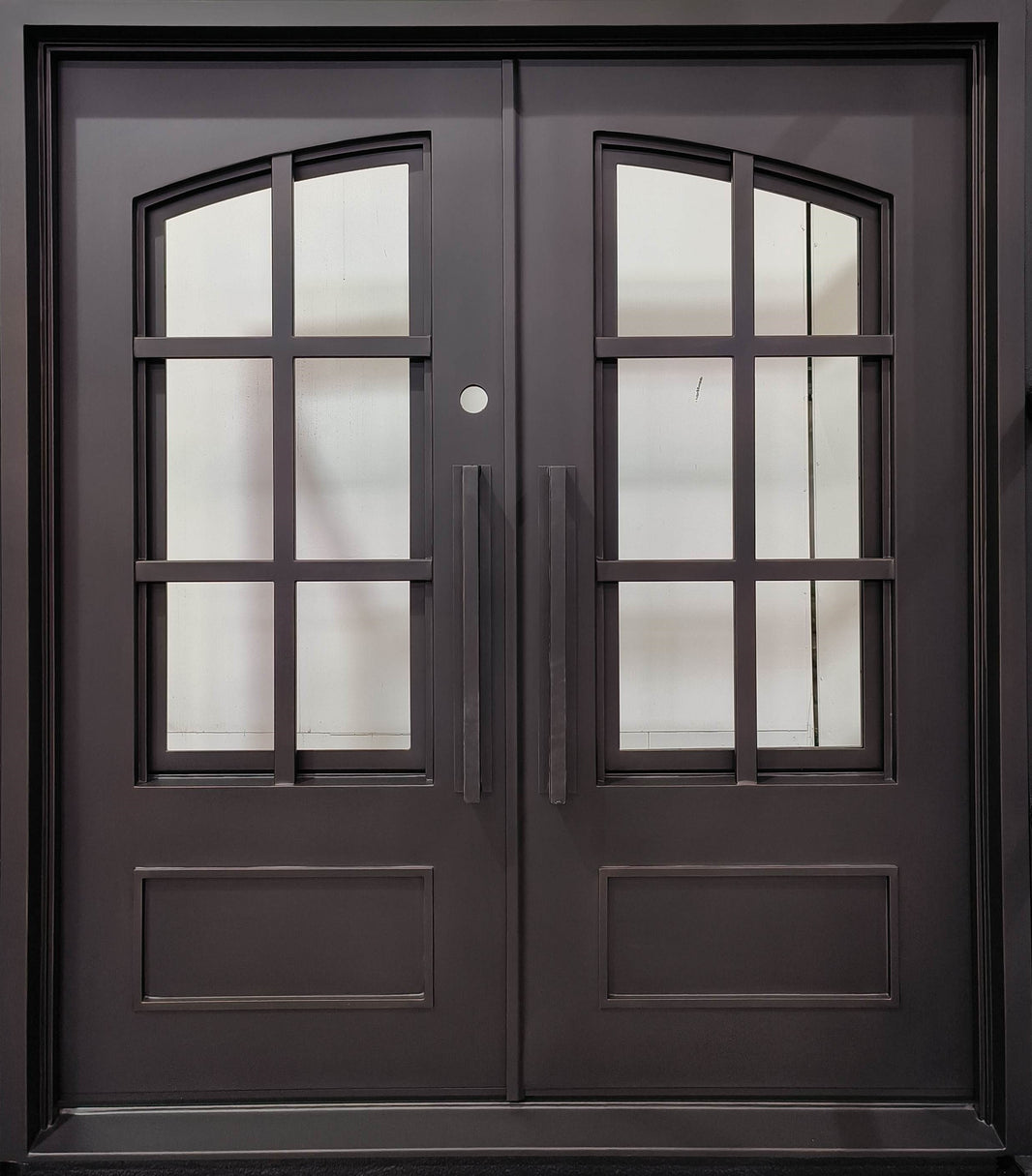 French Style Iron Door | Square Top With kickplate | Model # IWD 1031