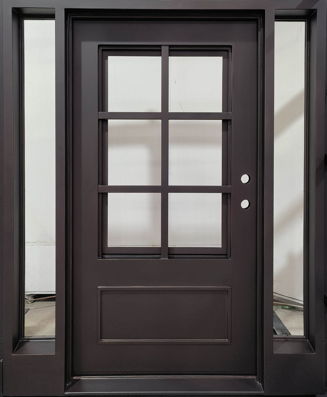 Modern Style Iron Door | Square Top | Model # IWD 1040