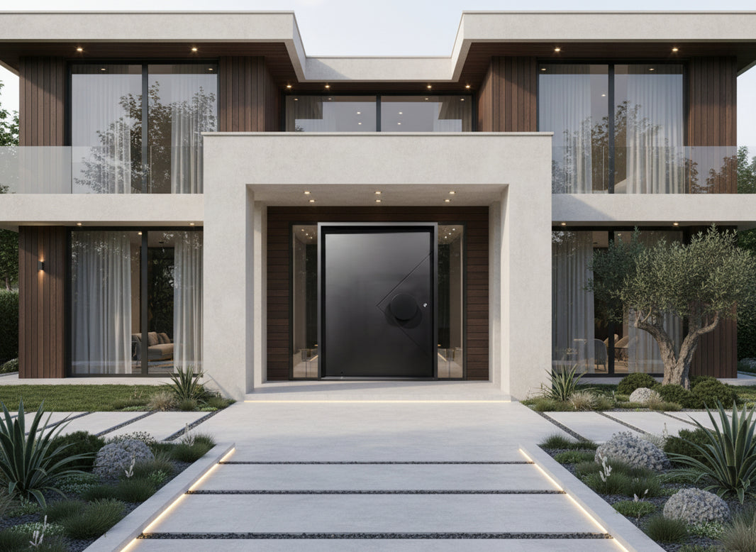 Geometric Iron Pivot design Triangular Overlay with Circular Handle Square Top  Model # IWD1087