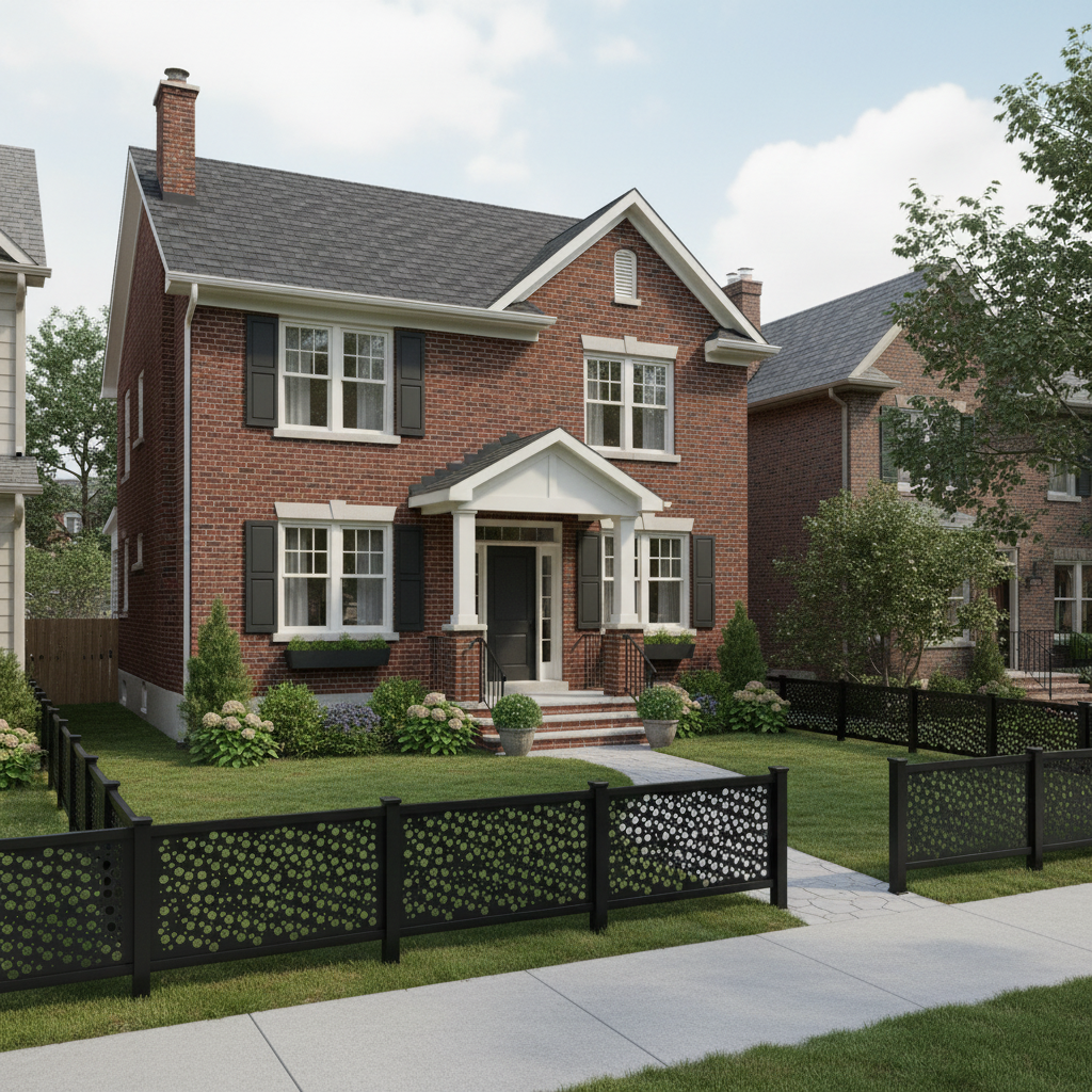 Modern Geometric Diamond‑Pattern Plasma‑Cut Steel Gate | Contemporary Metal Entrance Design Model # LFP936