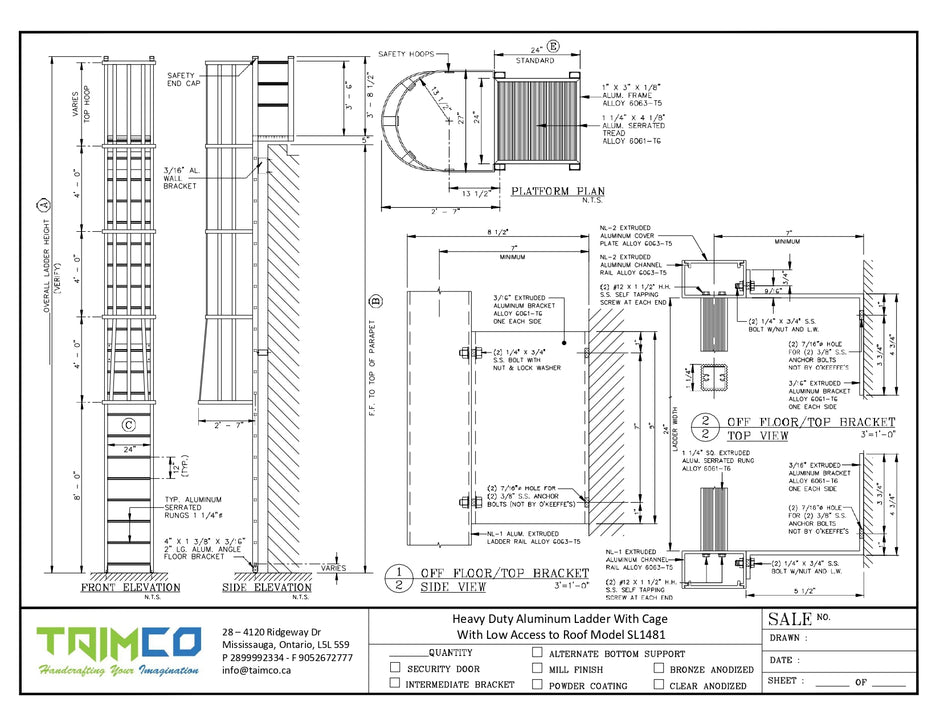 Taimco Inc. | Custom Metal Fabricator
