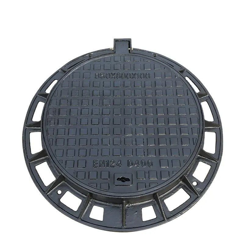 TAIMCO Medium Duty Class C250 Ductile Cast Iron Manhole Cover – Model # MH134