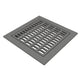 Catch Basin Square Manhole Cover and Frame Gray Iron Model # MH175