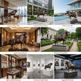 Collage of a bronze bull statue in various settings including corporate office, commercial plaza, luxury villa, hotel, park, high-end retail showroom, and art museum.
Bronze bull figure symbolizing strength and confidence