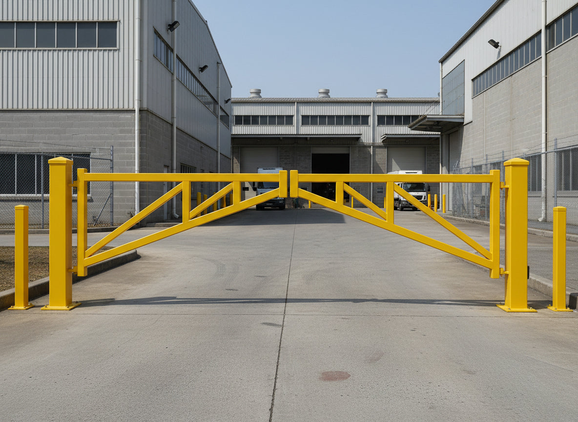 Manual Swing Z-Series Tubular Steel Double and Single Barrier Gate | M
