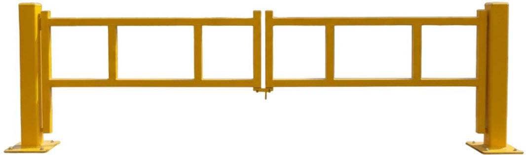 Manual Swing HH-Series Tubular Galvanized Steel Double and Single Barrier Gate | Made in Canada– Model # MSG892