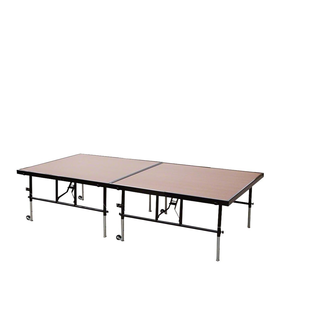 School Stage Platform 4' x 8' Feet Portable Adjustable Height 16" to 32" Model NPSHBS48