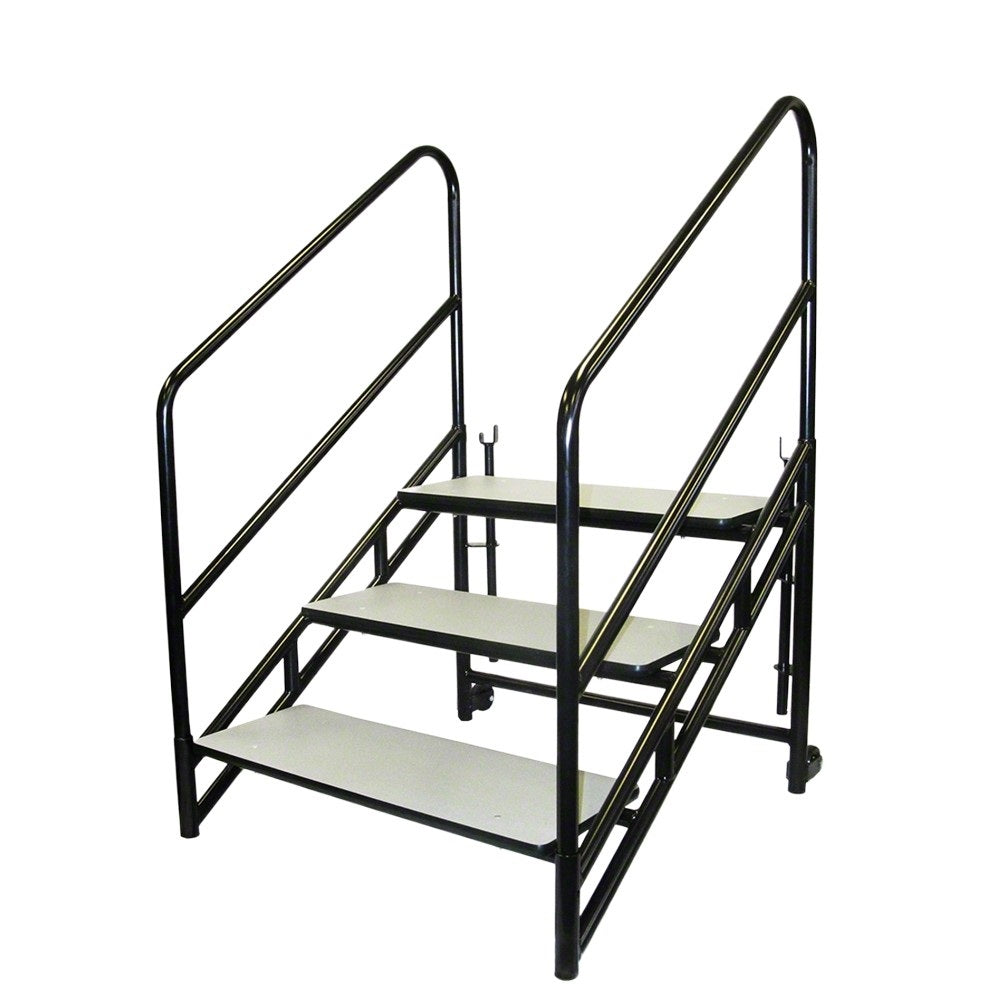 Stage Platform Step Ladders - Model NPSSTP162432