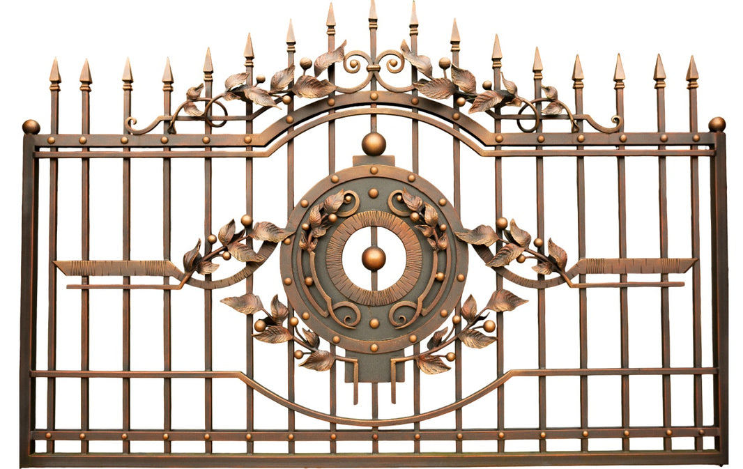 Bronze Crestline – Ornamental decorative Steel Fence Panels Model # OFP936