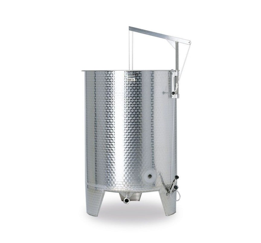 Stainless Steel Variable Capacity Top Open Cylinder Style With Crain Model SST4461
