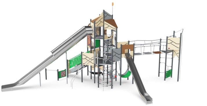 Sky Soar Summit Tower Playground Equipment | Model # PG4341