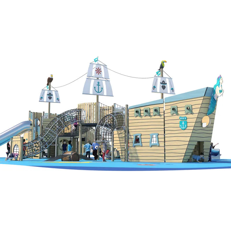 Piret's Henry Morgan Pirate Playground and Slides | Model # PG4373