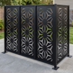 Architectural privacy screen panel for residential landscape projects