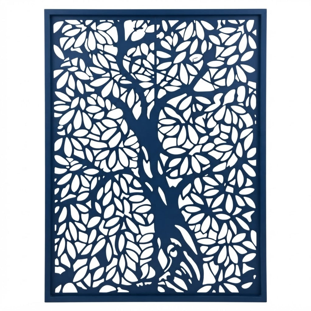 Custom tree design metal screen for residential and commercial projects