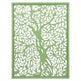 Decorative tree design metal privacy screen manufactured from Canadian steel
