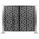 Canadian made geometric metal partition panel for outdoor applications