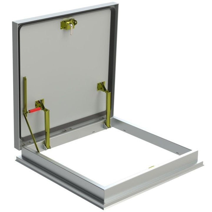 36"x 36" Roof Access Hatch - Aluminum Model RAHGSALP36X36