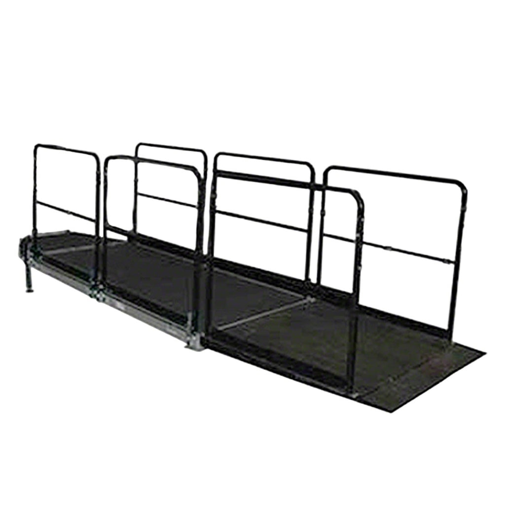 Equipment Ramp with Hand Rail 12