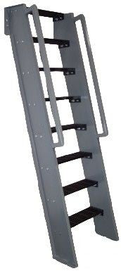 Hatch Access Flush Top Tread 68° Steep Incline Ladders Model SL1514