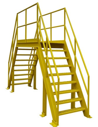 Heavy Duty Crossover Steel Bridge  Powder Coated Model SL1516