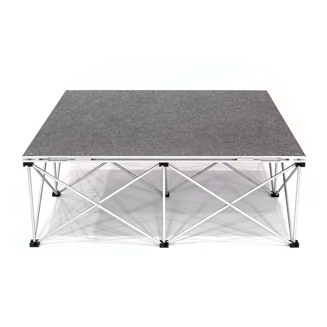 Lightweight Z Base Portable Stage Multiple Sizes and Height Adjustable