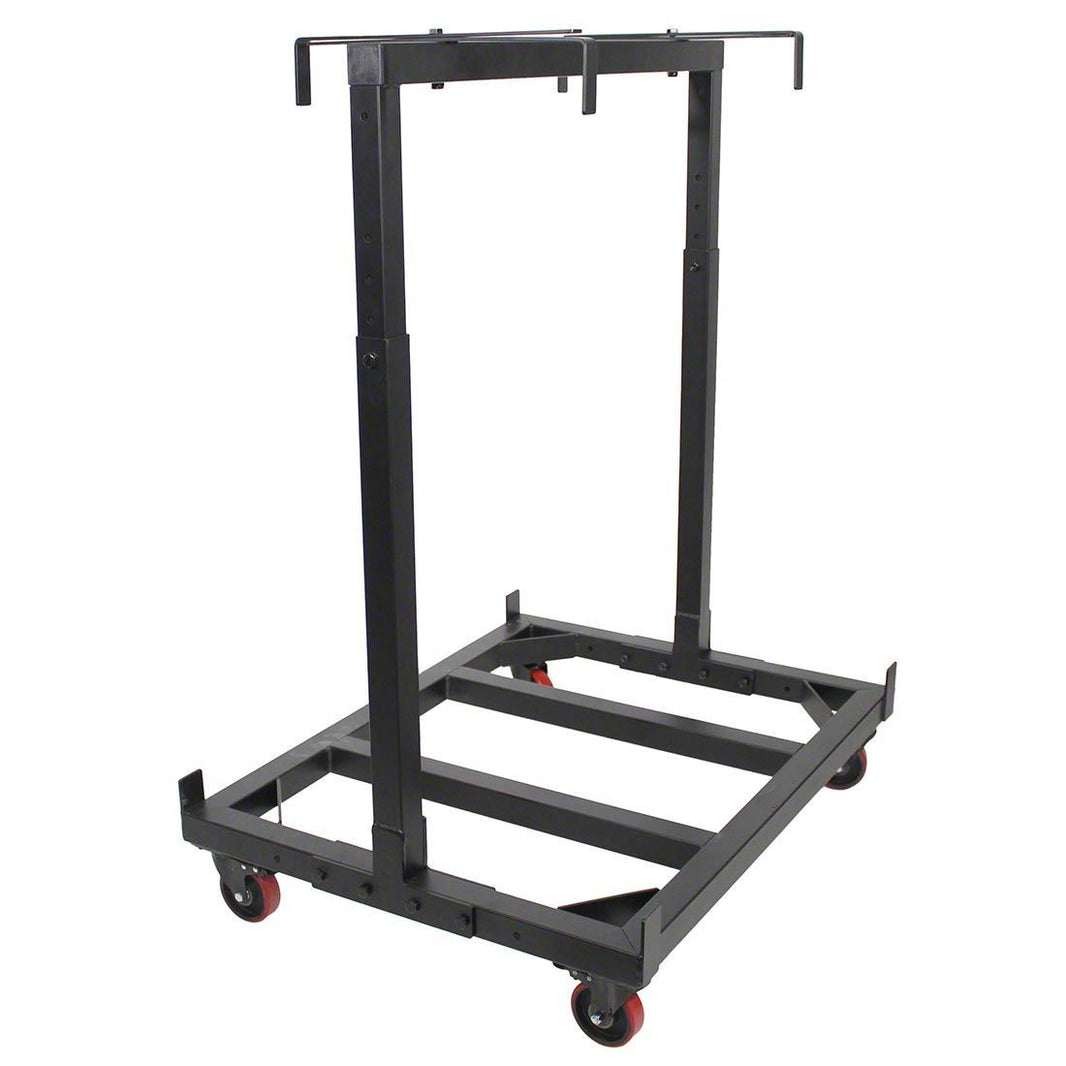 Rolling Vertical Storage Cart for 4'Wide Stage Decks Model STA391