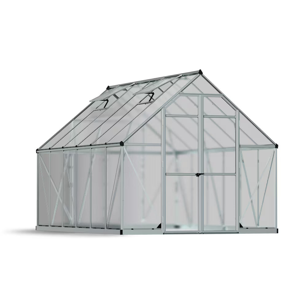 Double Door walk-in Greenhouse 10' x 12'- Garden House  – Model # SUNR4360