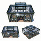 Glass garden room with raised central roof and full‑height windows