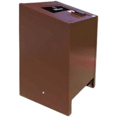 Single Trash Enclosure Wide Loading ADA Compliant - Model WRBE170ADA