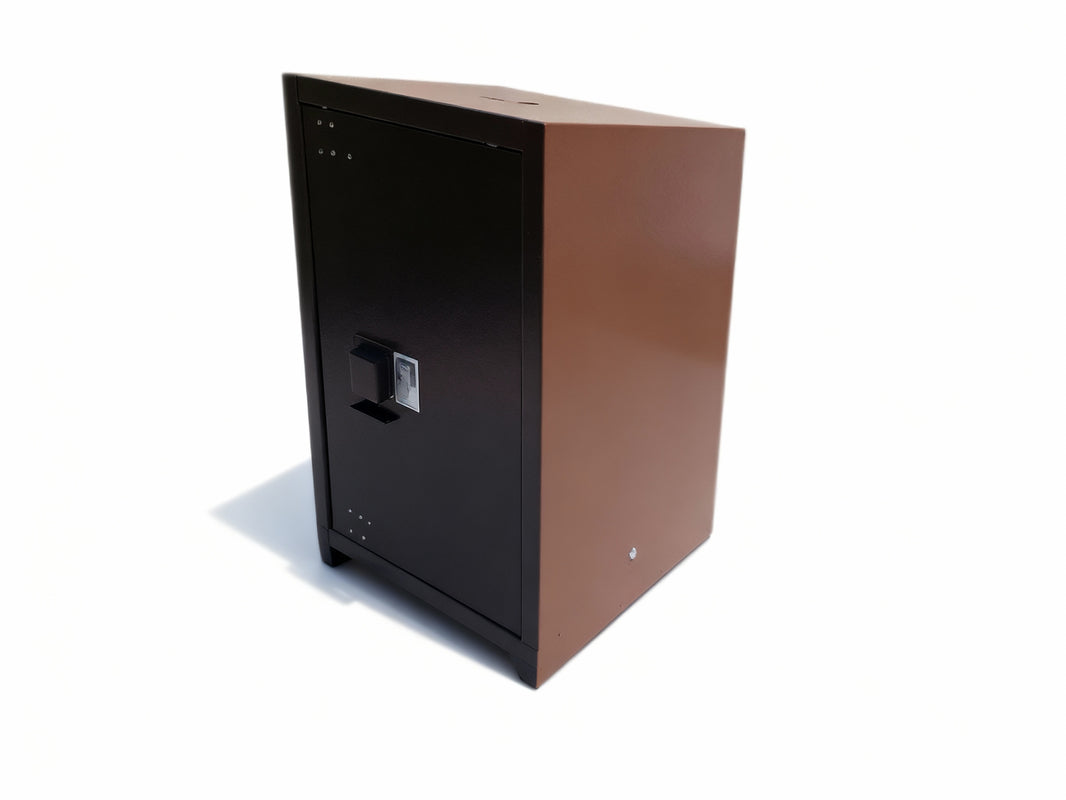 Single Trash Enclosure Wide Loading ADA Compliant - Model WRBE170ADA